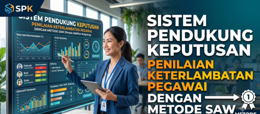 Sistem Pendukung Keputusan Penilaian Keterlambatan Pegawai dengan Metode SAW