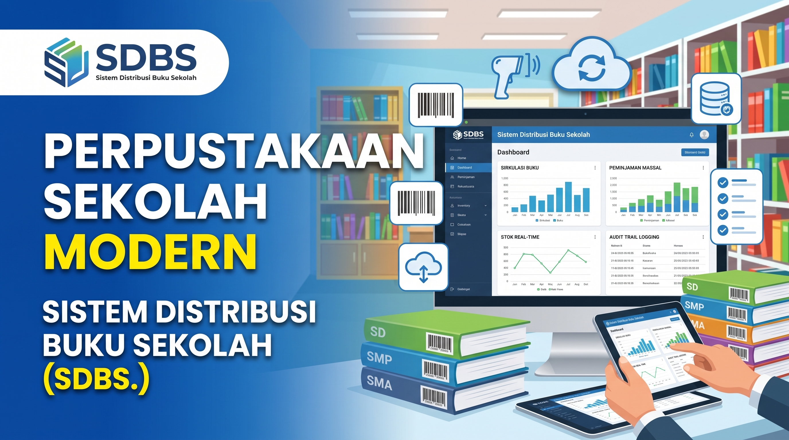 Sistem Distribusi Buku Sekolah / Perpustakaan Berbasis Web